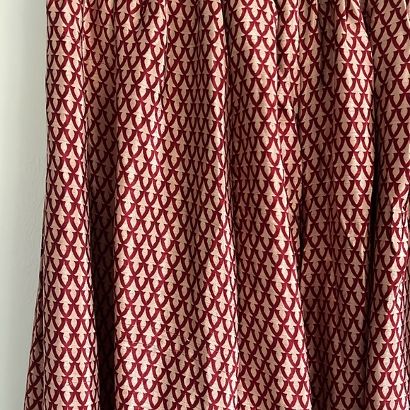 Sari Silk Wide Leg Pants - Picture 5 of 9